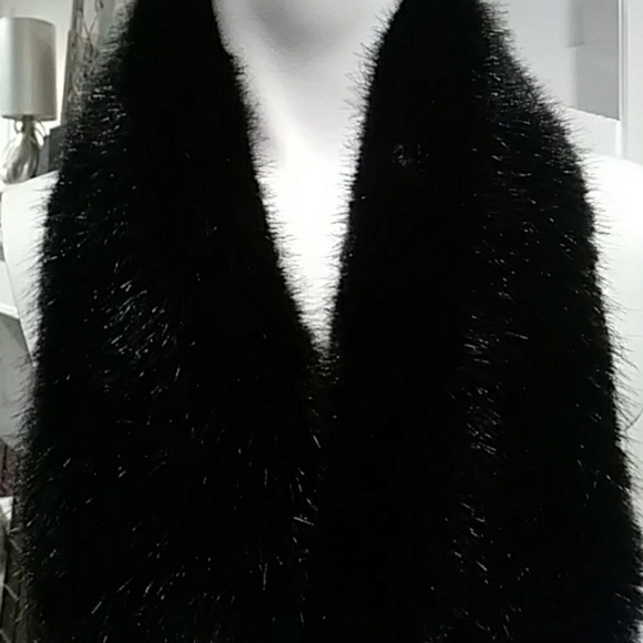 🌼  luxurious mink collar-scarf-wrap - Picture 7 of 7